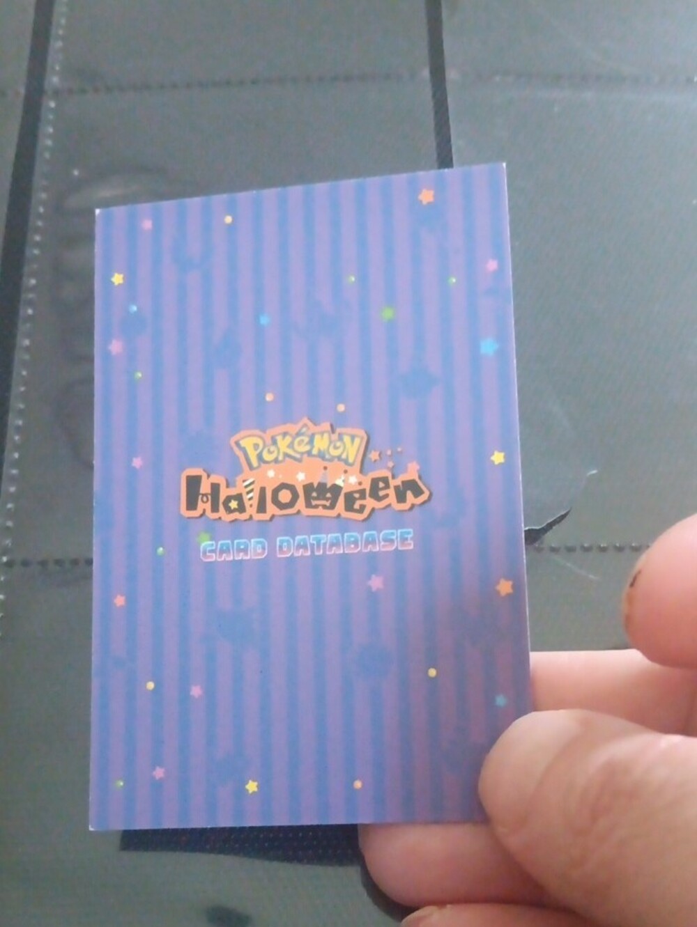 Pokemon Flareon Halloween Card - Orange, Yellow, Purple - Picture 2 of 2